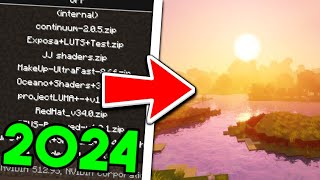 How To Download Shaders On Minecraft PC 2024  Windows Mac Linux [upl. by Thorfinn]