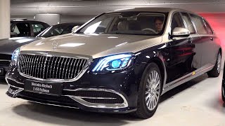 2020 Mercedes Maybach S650 Pullman Limited 1 of 2  V12 Full Review Interior Exterior Security [upl. by Keyes767]