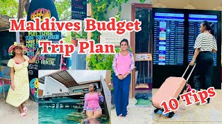 Budget එක අඩුවට මාලදිවයිනට යමු 🇲🇻  Maldive Travel Guide  How to Travel Maldives Sinhala Vlog ❤️ [upl. by Ettenuahs217]