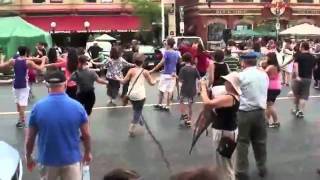 Amazing People Dancing In The Street  Zorba The Greek [upl. by Branch160]