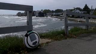 wind driven surf Marblehead Harbor Massachusetts 9 21 2017 [upl. by Matias]