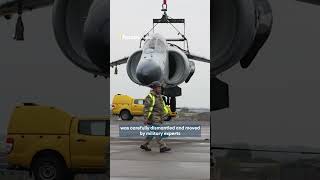 Iconic Royal Navy aircraft on 8000mile Falklands journey [upl. by Dombrowski943]