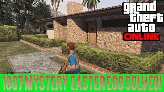 GTA 5  quot1807 Mystery Housequot Easter Egg SOLVED GTA 5 Easter Eggs [upl. by Reiners965]