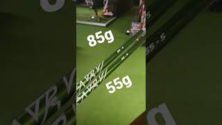 Shaft Weight Driver vs 3 wood Aldila NV Green shorts golf [upl. by Erodavlas48]