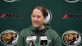 Bemidji State Womens Hockey Media Day Oct 2 2024 [upl. by Dara512]