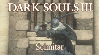 Scimitar Moveset Dark Souls 3 [upl. by Ramedlab138]