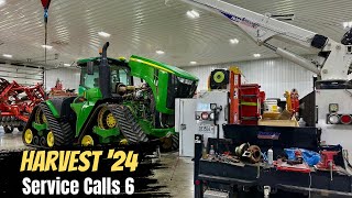 Harvest carnage updates and a John Deere 9620RX gets a new turbo [upl. by Eizdnil94]