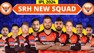 IPL 2024  Sunrisers Hyderabad Team Full Squad  SRH Probable Squad IPL 2024  SRH 2024 Squad [upl. by Esiuole13]