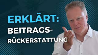 PKVExperte erklärt Die Beitragsrückerstattung [upl. by Nnyled936]