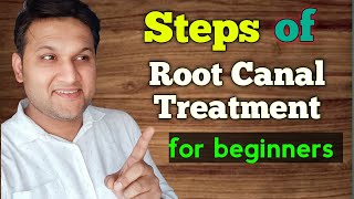 Root canal treatment for beginners  Steps of RCT [upl. by Cram345]