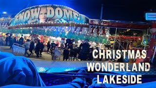 Snow Dome 4K POV Christmas Wonderland Lakeside 2022 [upl. by Tudor130]