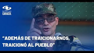 “Cuando lo apoyamos en campaña no éramos traquetos” Iván Mordisco a Petro [upl. by Hanah]