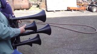 Southern Nathan P5 Air Chime Air Horn Train Horn Test Blow [upl. by Inaja608]