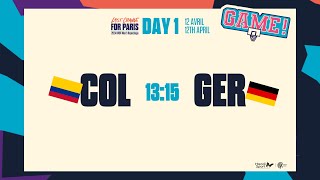 Colombia vs Germany  2024 IWBF Mens Repechage Game 2  Last Chance for Paris [upl. by Waldon]