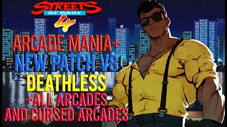 Streets Of Rage 4  Deathless all arcades and cursed arcades Adam SOR4 Arcade Mania V8 858689 [upl. by Wallraff]