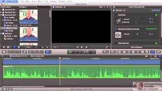 Tutorial Audio Cleanup in Final Cut Pro X [upl. by Sosthena]