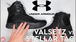 Under Armour Valsetz vs Under Armour Stellar Tac [upl. by Haynor688]