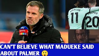 🚨 Madueke shares honest opinion on Chelsea star cole Palmer [upl. by Dagley406]