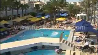 Qawra Palace Hotel Malta wwwheartofmaltacom [upl. by Nylrad]