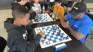 Bughouse doubles chess With The Elite Chess Center Chess Camp [upl. by Adiam136]