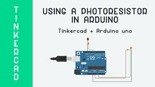 Using a photoresistor in Arduino Turn on the leds using a photoresistor [upl. by Meri]