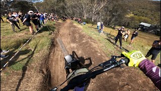 CANNONBALL DH QUALIFYING RUN Thredbo 2024 [upl. by Erbma554]