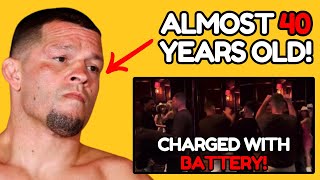 What Was Nate Diaz THINKING Altercation with Bouncer Lands Him in Trouble [upl. by Ainelec]