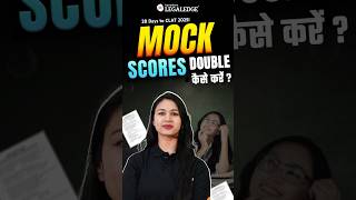 CLAT 2025 How to increase mock scores clat2025 [upl. by Ahsaek]