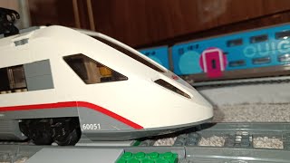 Mehano TGV Duplex OUIGO Train model and Lego passenger Train 60051 [upl. by Metzger]