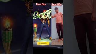 Victory anthem free fire🆚 real life emotetrendingshorts viralvideo freefire [upl. by Pia610]