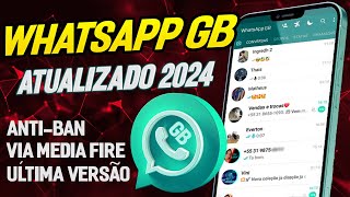 CHEGOU NOVO WHATSAPP GB ATUALIZADO 2024 whatsapp gb 2097 [upl. by Jenn694]