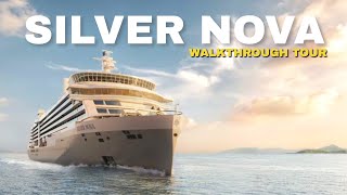 Silver Nova  Full Ship Walkthrough Tour amp Review  Silversea Cruises  4K  2024 [upl. by Studnia]