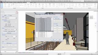 Autodesk Revit Architecture Rendering a View with Artificial Lighting [upl. by Schulman]