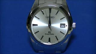 Grand Seiko Quartz SBGV021 Date Change グランドセイコー 9F82 クオーツ GS カレンダー送り [upl. by Malcolm]