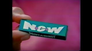 1994  Mint A Burst Gum  Not Suitable For Adults Commercial [upl. by Airahcaz]