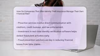 How Do Companies That Offer Identity Theft Insurance Manage Their Own Financial Risk [upl. by Yhtnomit]