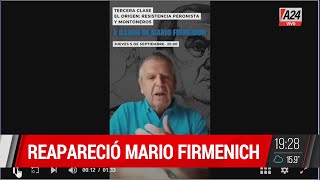 🔴REAPARECIÓ MARIO FIRMENICH Y VICTORIA VILLARRUEL LE RESPONDE [upl. by Eilsek]