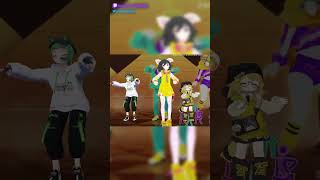 Alexandrie Alexandra Jérome Francis  justdance in vrchat dance fyp dancevideo vrc fypシ vr [upl. by Arvy]