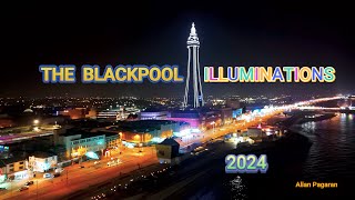 The Blackpool ILLUMINATIONS SwitchOn 2024 [upl. by Asyle]