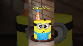 Adorable Minion Cake Design  Perfect Birthday Surprise for Minion Fans [upl. by Gardol799]