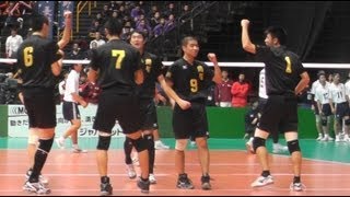 春の高校バレー 長野日大 vs 開智 和歌山 男子3回戦 2013 [upl. by Eelyah]