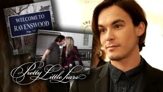 Tyler Blackburn Reveals Fate of Haleb amp quotAre You Jokingquot Reaction to Ravenswood [upl. by Arhaz75]