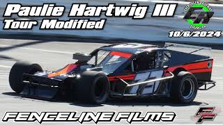 Paulie Hartwig III Tour Modified Evergreen Raceway 1062024 [upl. by Anthia]