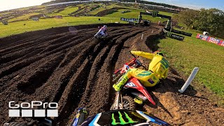 GoPro Max Anstie 2024 FIM MXoN MX2 Qualifying Moto from Matterley Basin [upl. by Peckham]