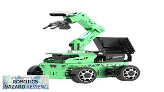 JetRover ROS Robot Car with Robot Arm Powered by Jetson Nano – Review [upl. by Adnaluoy731]