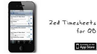 Zed Timesheets for QB v20 [upl. by Phelips653]