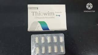 Thiowim 4mg Capsule Uses in Urdu Thiowim Capsule 4mg Uses Thiocolchicoside Thiowim Capsule 4mg [upl. by Wolfort405]