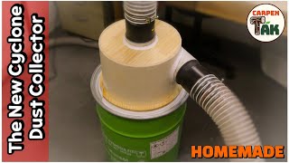 How to make a New Cyclone Dust Collector  Woodworking Essentials  Homemade  DIY [upl. by Wolfgang]