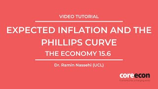 Video tutorial Expected inflation and the Phillips curve [upl. by Thaddaus]