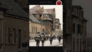 2nd Battalion 30th Infantry Regiment 3rd Infantry Division moving through the town of Zweibrucken [upl. by Anileh]